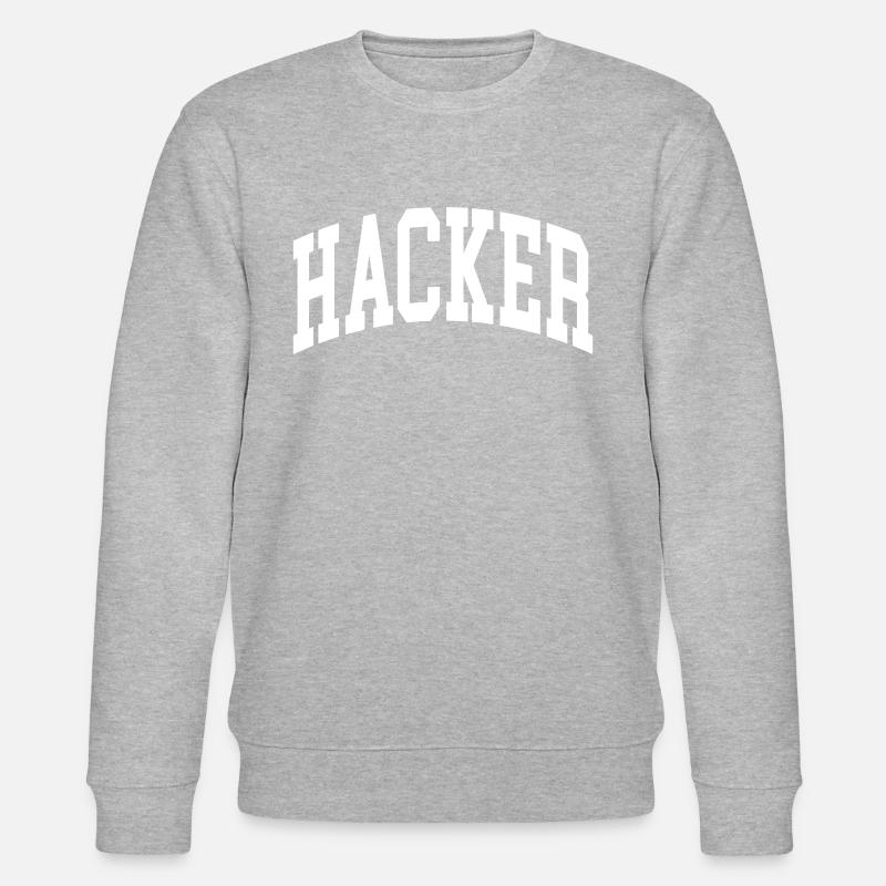 Hacker - Sweat bio CHANGER Stanley/Stella Unisexe - gris chiné