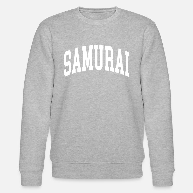 Samurai - Stanley/Stella Unisex Bio-Sweatshirt CHANGER  - Grau meliert