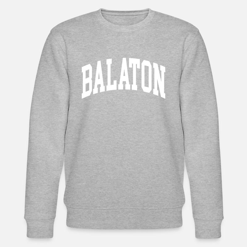 Balaton - Stanley/Stella Unisex Bio-Sweatshirt CHANGER  - Grau meliert