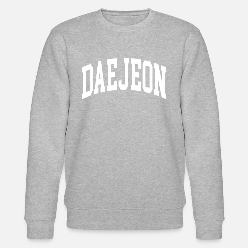 Daejeon - Sweat bio CHANGER Stanley/Stella Unisexe - gris chiné