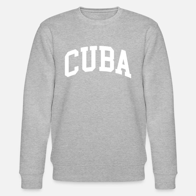 Cuba - Stanley/Stella Unisex Bio-Sweatshirt CHANGER  - Grau meliert