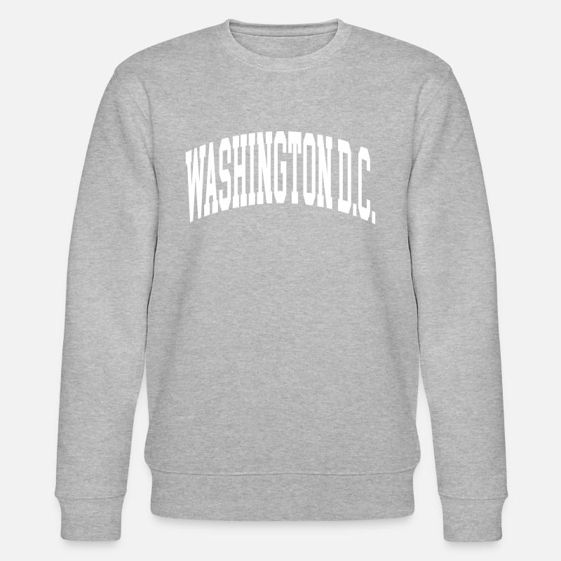 Washington D.C. - Stanley/Stella Unisex Bio-Sweatshirt CHANGER  - Grau meliert