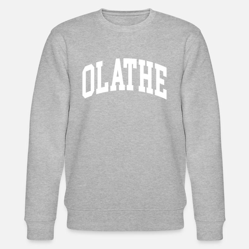 Olathe - Stanley/Stella Unisex Bio-Sweatshirt CHANGER  - Grau meliert