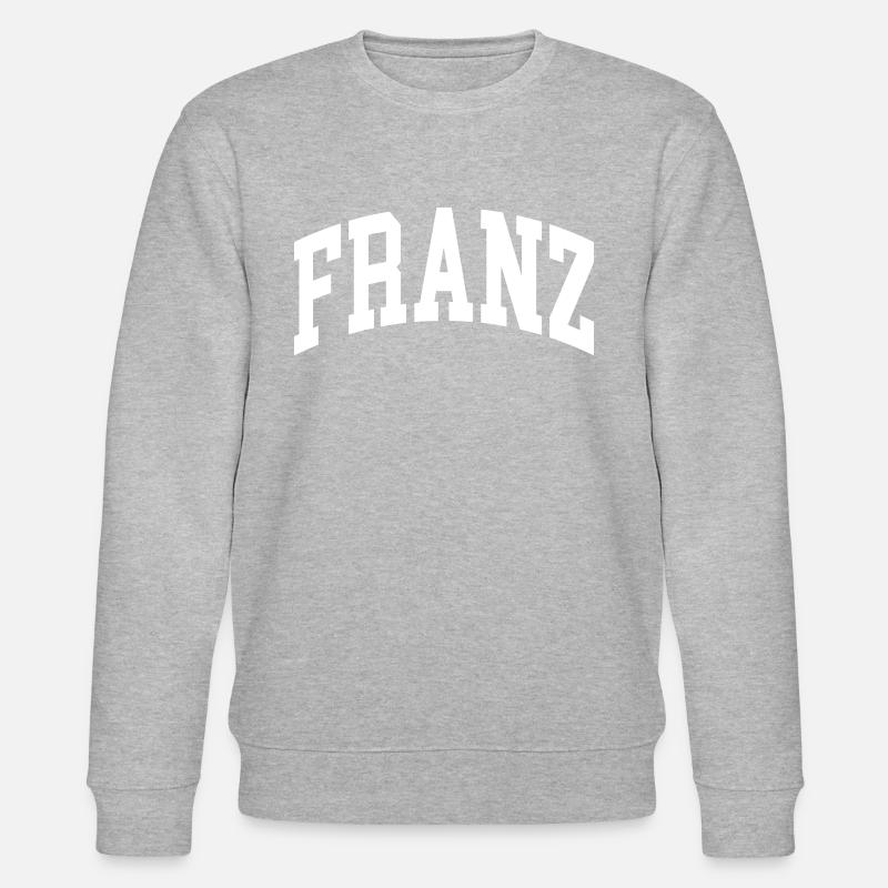 Franz - Stanley/Stella Unisex Bio-Sweatshirt CHANGER  - Grau meliert