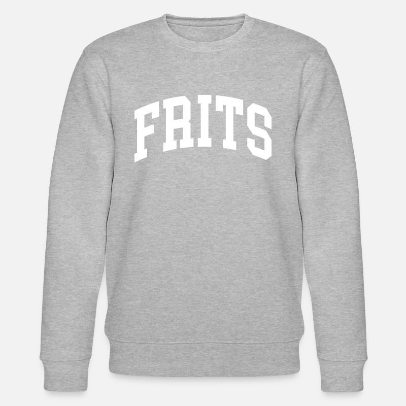 Frittes - Sweat bio CHANGER Stanley/Stella Unisexe - gris chiné