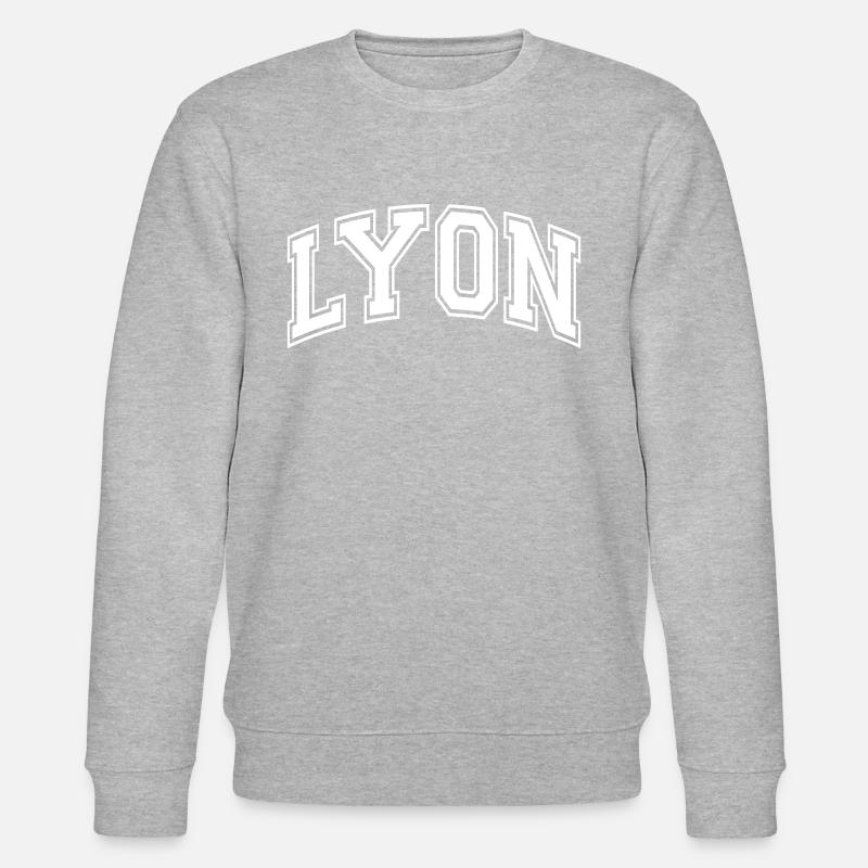 Lyon - Stanley/Stella Unisex Bio-Sweatshirt CHANGER  - Grau meliert