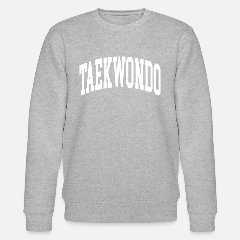 Taekwondo - Stanley/Stella Unisex Bio-Sweatshirt CHANGER  - Grau meliert