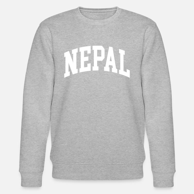 Nepal - Stanley/Stella Unisex Bio-Sweatshirt CHANGER  - Grau meliert