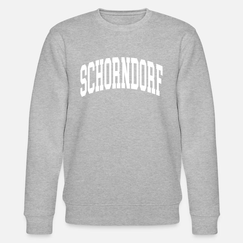 Schorndorf - Sweat bio CHANGER Stanley/Stella Unisexe - gris chiné