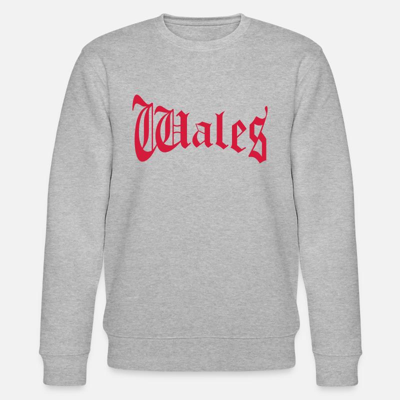 Wales - Stanley/Stella Unisex Bio-Sweatshirt CHANGER  - Grau meliert