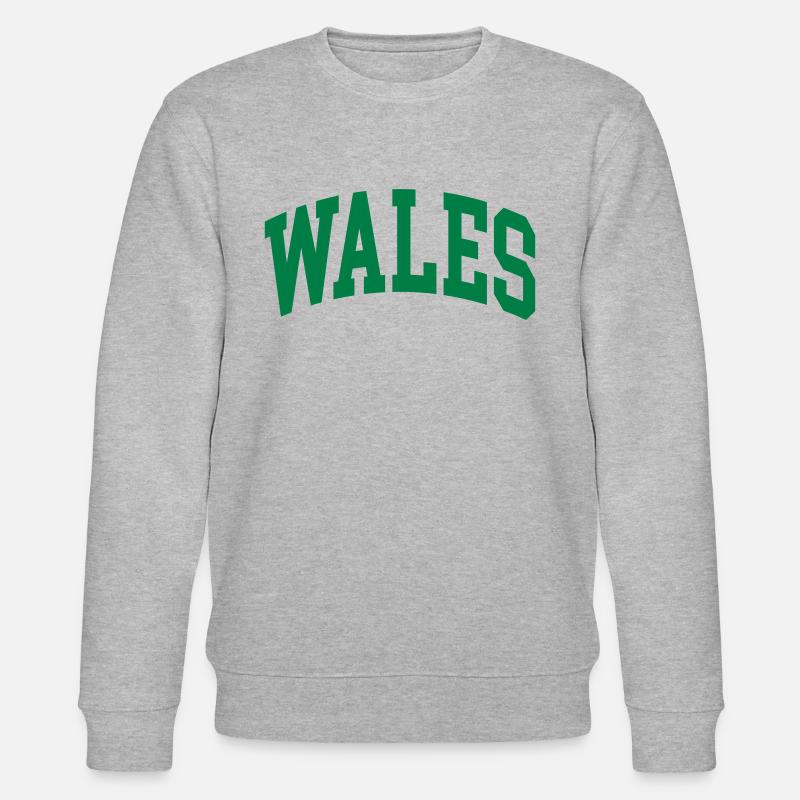 Wales - Stanley/Stella Unisex Bio-Sweatshirt CHANGER  - Grau meliert