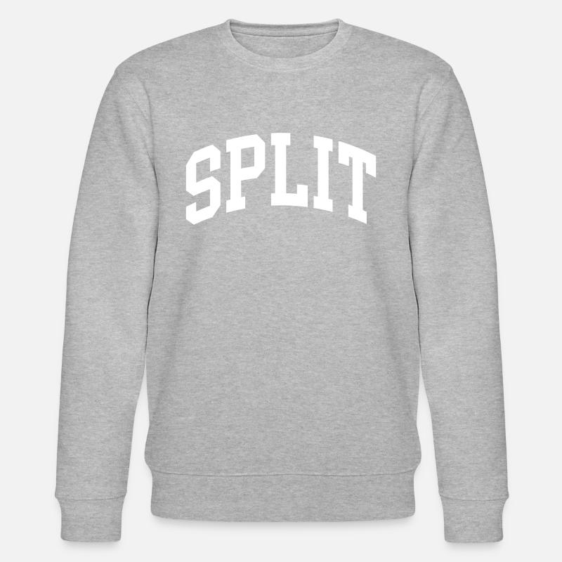 Split - Stanley/Stella Unisex Bio-Sweatshirt CHANGER  - Grau meliert