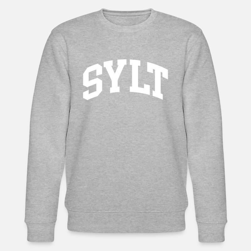Sylt - Sweat bio CHANGER Stanley/Stella Unisexe - gris chiné