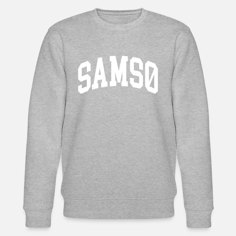 Samsø - Sweat bio CHANGER Stanley/Stella Unisexe - gris chiné