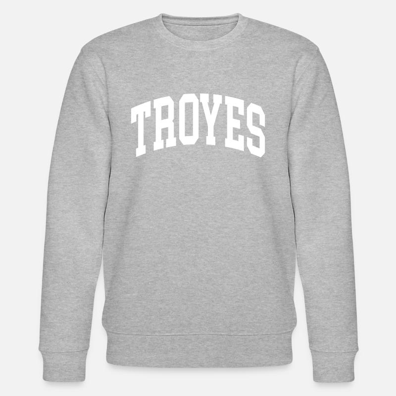 Troyes - Stanley/Stella Unisex Bio-Sweatshirt CHANGER  - Grau meliert