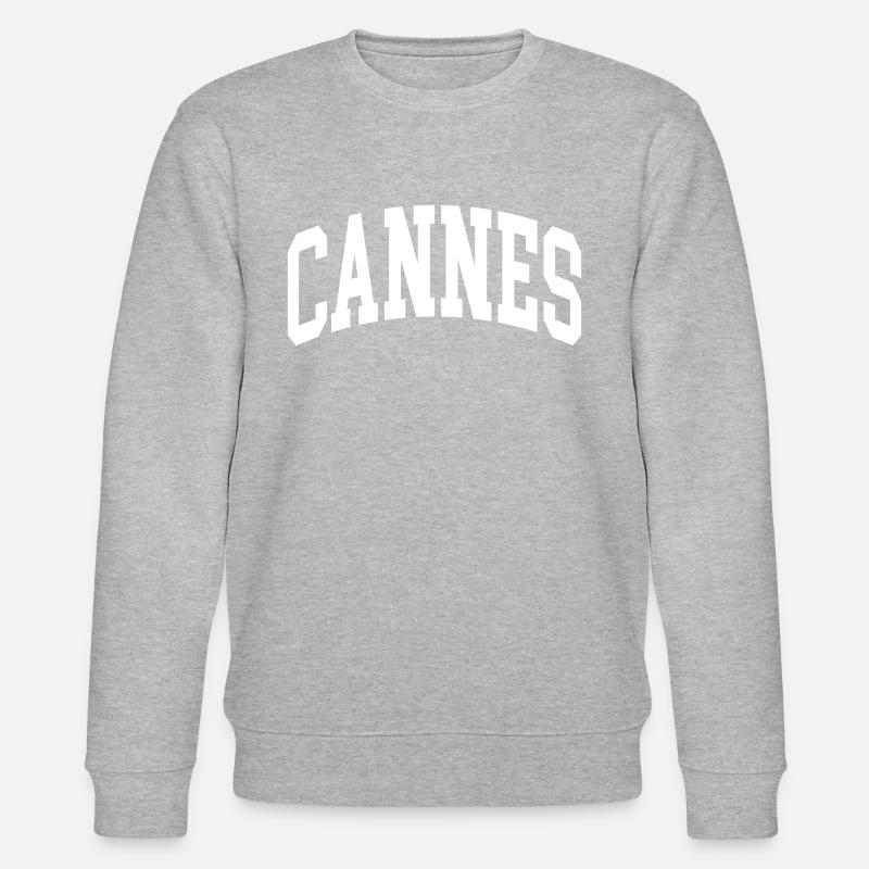 Cannes - Stanley/Stella Unisex Bio-Sweatshirt CHANGER - Grau meliert