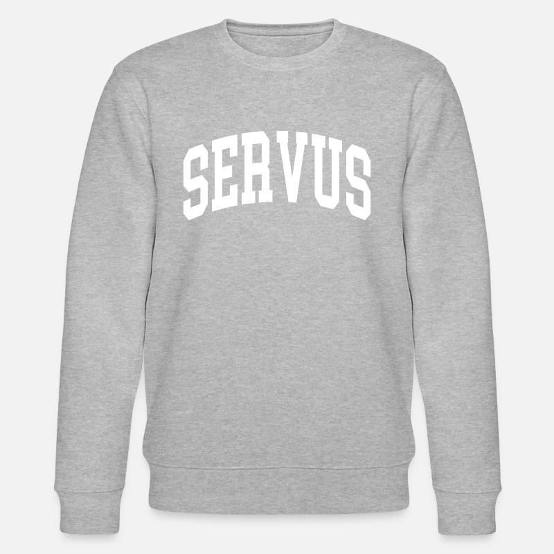Servus - Stanley/Stella Unisex Bio-Sweatshirt CHANGER  - Grau meliert