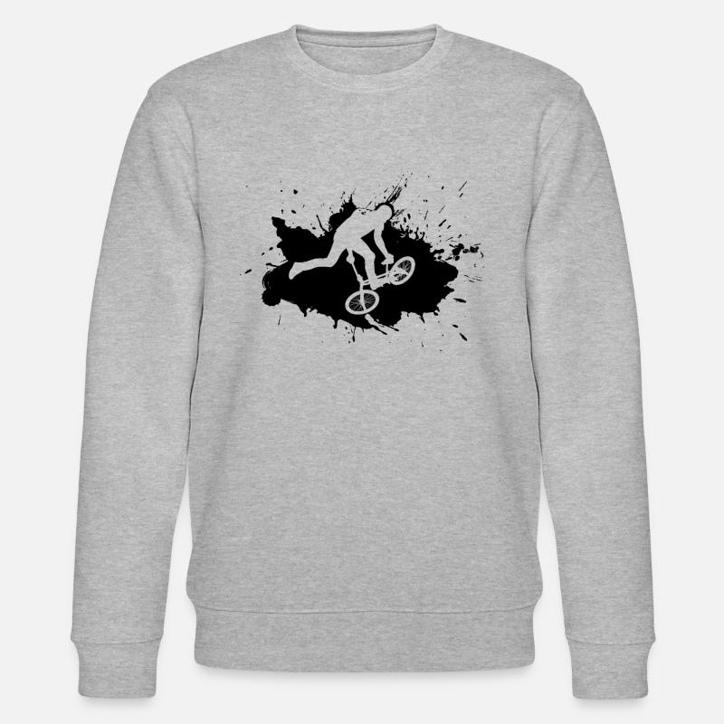 Bikedancer Noir - Sweat bio CHANGER Stanley/Stella Unisexe - gris chiné