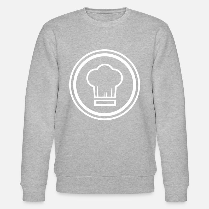 Chef chapeau de chef - Sweat bio CHANGER Stanley/Stella Unisexe - gris chiné
