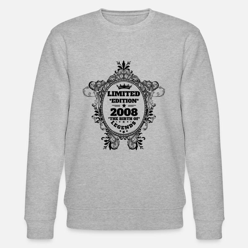 2008 - Sweat bio CHANGER Stanley/Stella Unisexe - gris chiné