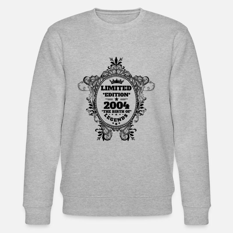 2004 - Sweat bio CHANGER Stanley/Stella Unisexe - gris chiné