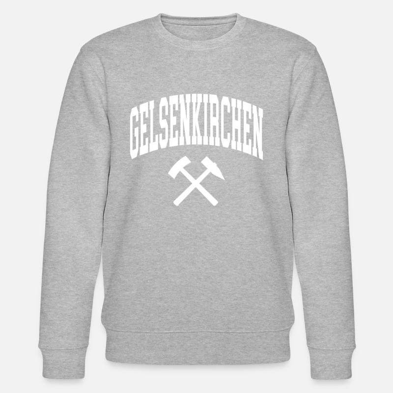 Gelsenkirchen - Sweat bio CHANGER Stanley/Stella Unisexe - gris chiné