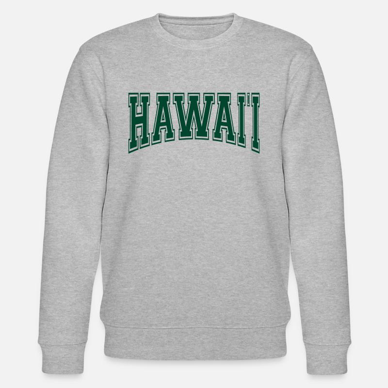 Hawaii - Stanley/Stella Unisex Bio-Sweatshirt CHANGER  - Grau meliert
