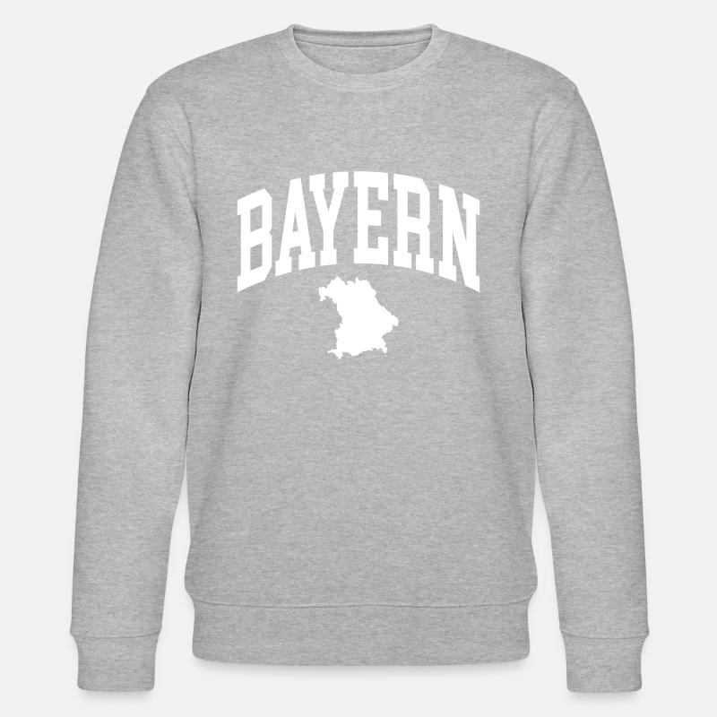 Bayern - Stanley/Stella Unisex Bio-Sweatshirt CHANGER  - Grau meliert