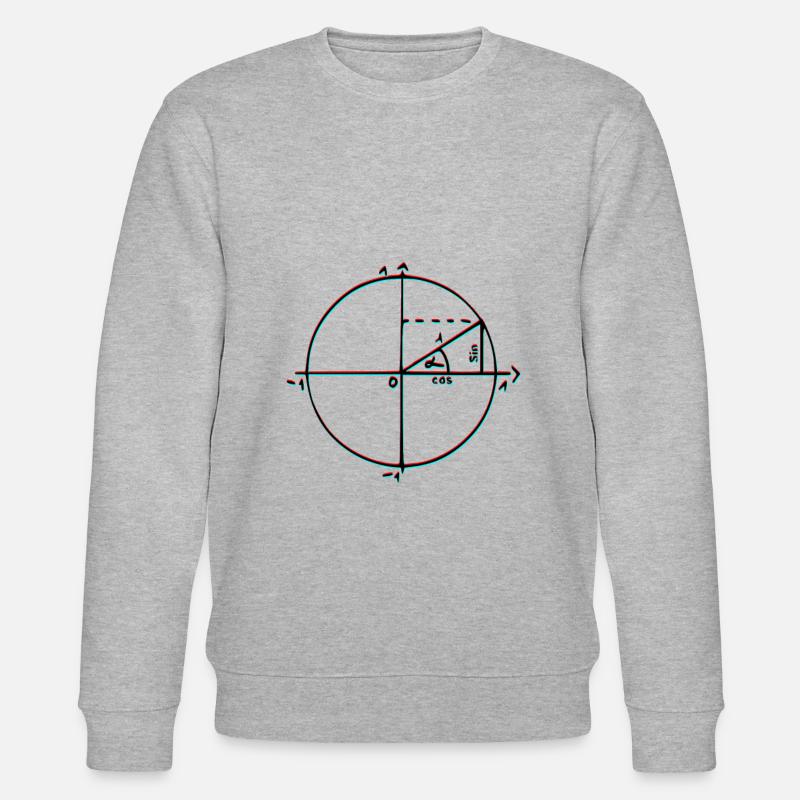 einheitskreis - Stanley/Stella Unisex Bio-Sweatshirt CHANGER  - Grau meliert