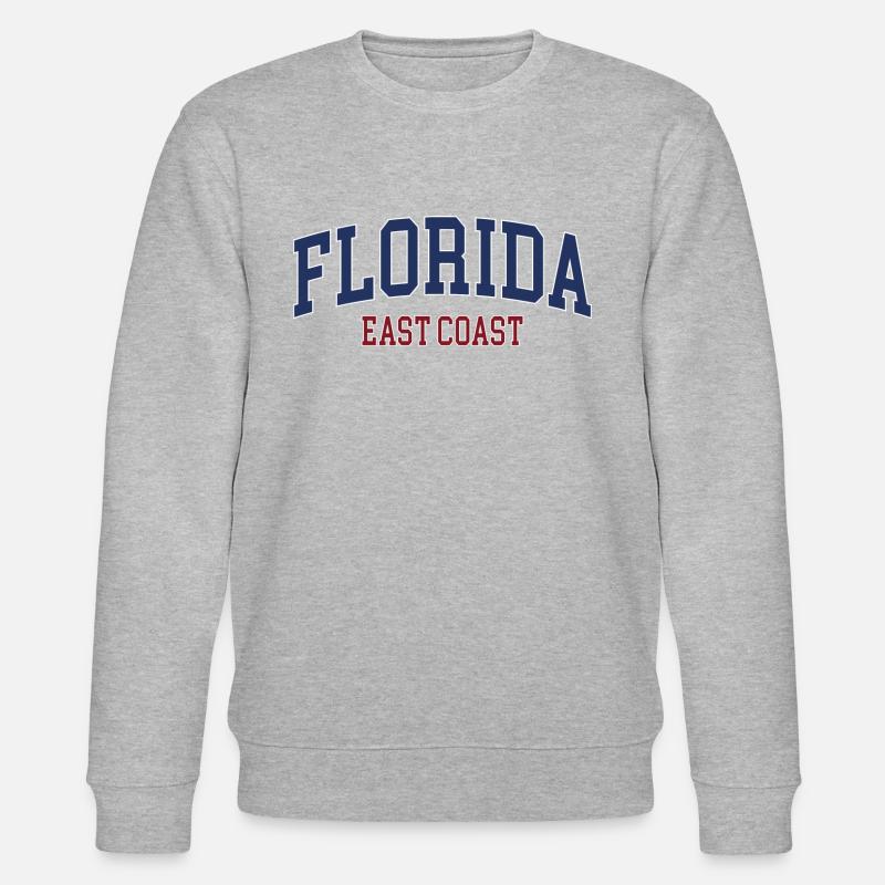 Floride - Sweat bio CHANGER Stanley/Stella Unisexe - gris chiné