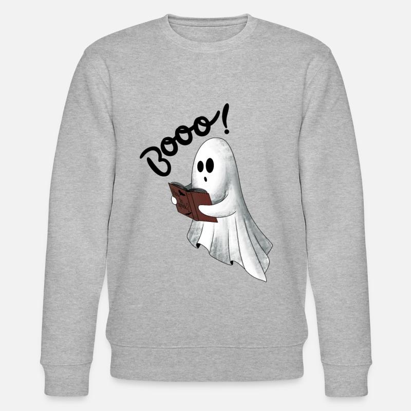 Fantôme effrayant - Sweat bio CHANGER Stanley/Stella Unisexe - gris chiné