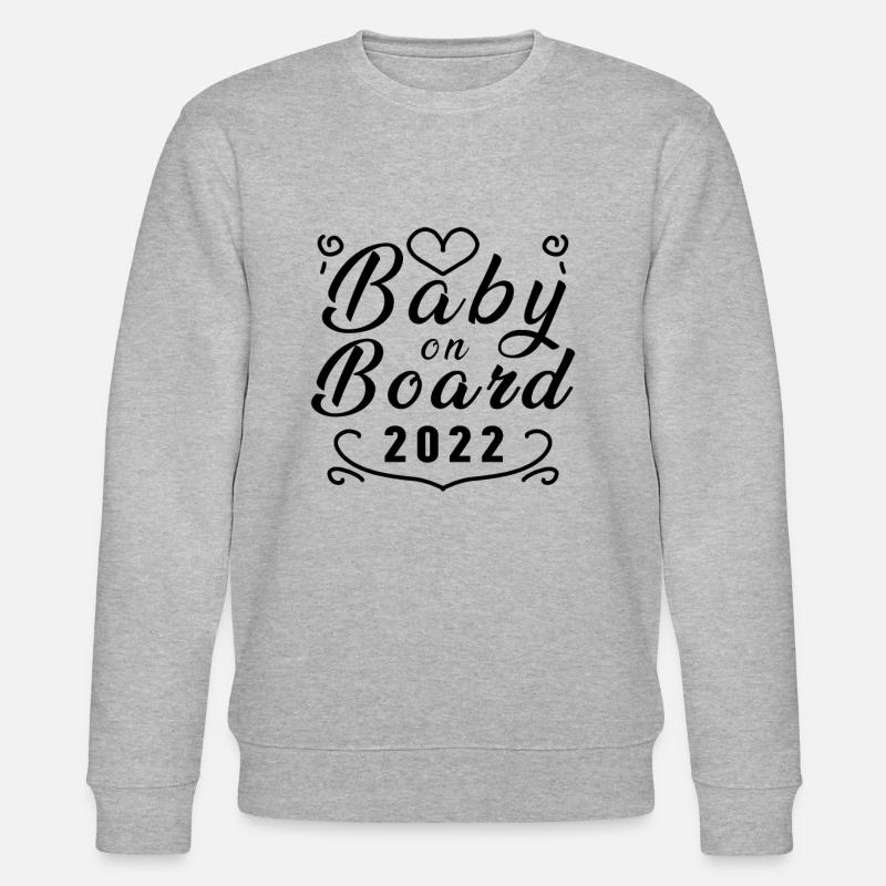 Bébé 2022 - Naissance Enceinte 2022 - Sweat bio CHANGER Stanley/Stella Unisexe - gris chiné