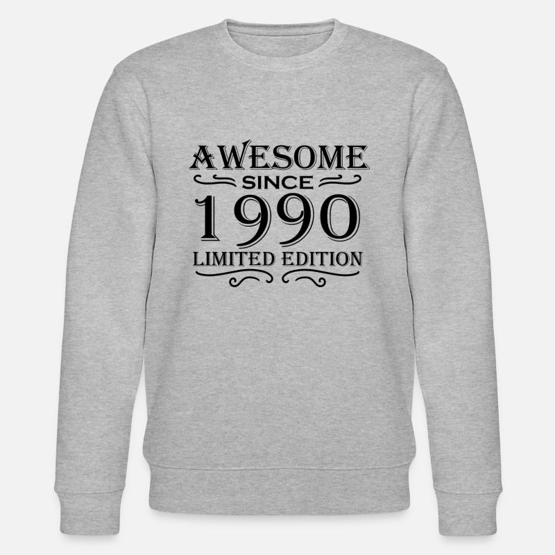 1990 - Stanley/Stella Unisex Bio-Sweatshirt CHANGER  - Grau meliert