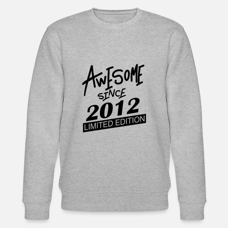 2012 - Millésime 2012 - Sweat bio CHANGER Stanley/Stella Unisexe - gris chiné