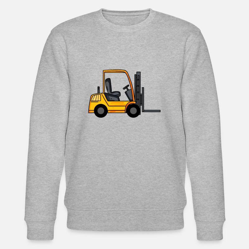 Gabelstapler - Stanley/Stella Unisex Bio-Sweatshirt CHANGER  - Grau meliert