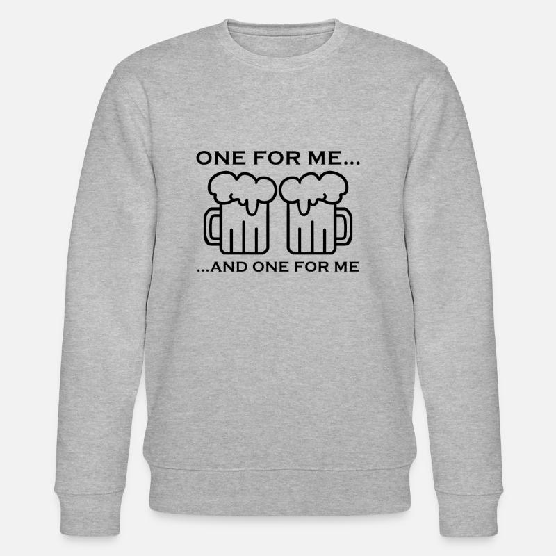 Cadeau de tasse de bière - Sweat bio CHANGER Stanley/Stella Unisexe - gris chiné
