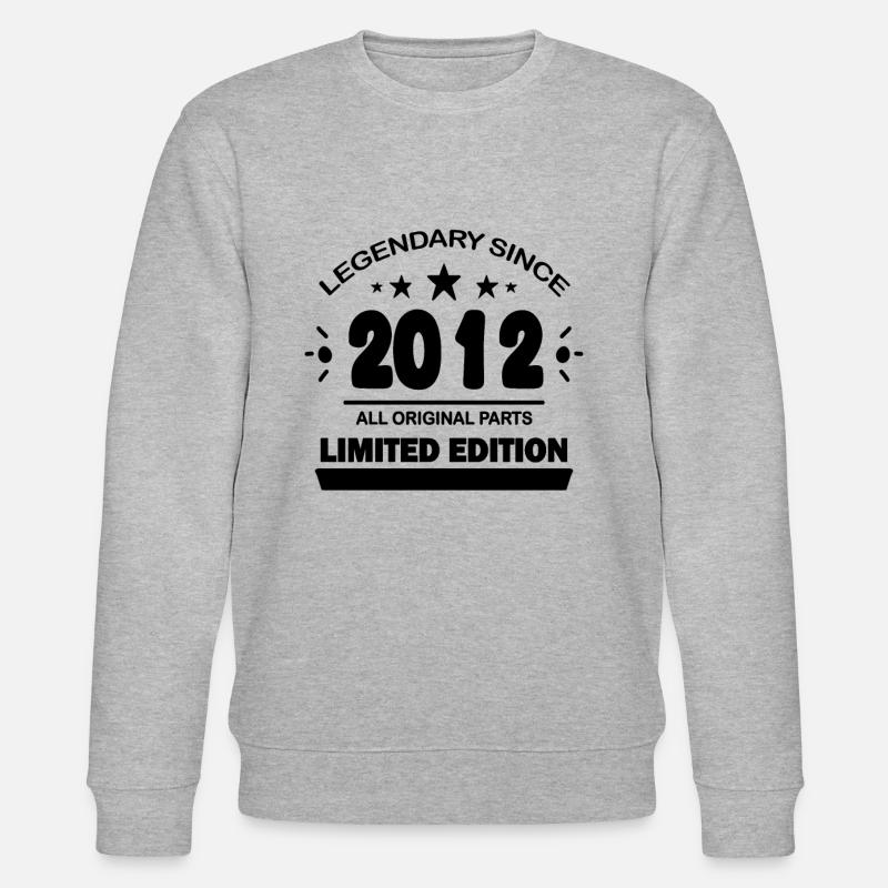 Année de construction 2012 Dicton - Sweat bio CHANGER Stanley/Stella Unisexe - gris chiné