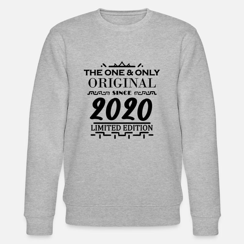 2020 - Année de construction 2020 - Sweat bio CHANGER Stanley/Stella Unisexe - gris chiné