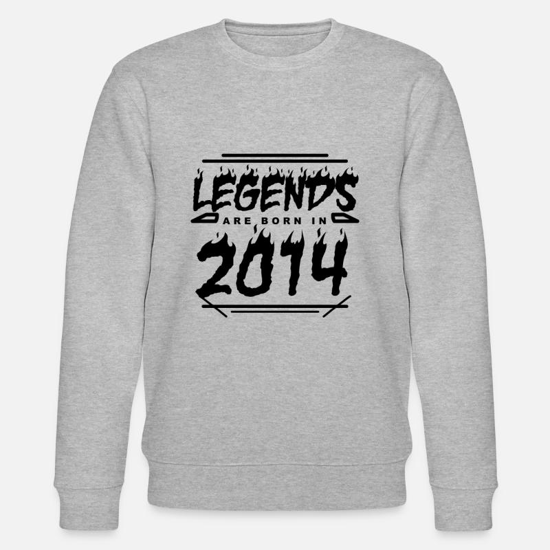 2014 - Année 2014 - Année 2014 - Sweat bio CHANGER Stanley/Stella Unisexe - gris chiné