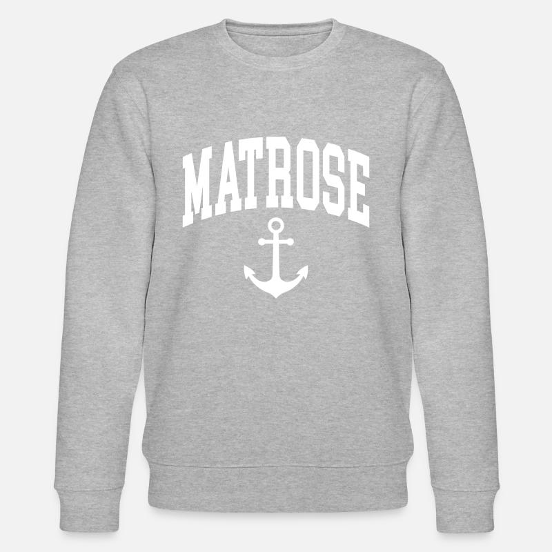 Matrose - Stanley/Stella Unisex Bio-Sweatshirt CHANGER  - Grau meliert
