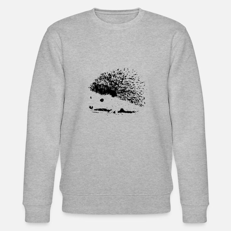 Igel - Stanley/Stella Unisex Bio-Sweatshirt CHANGER  - Grau meliert