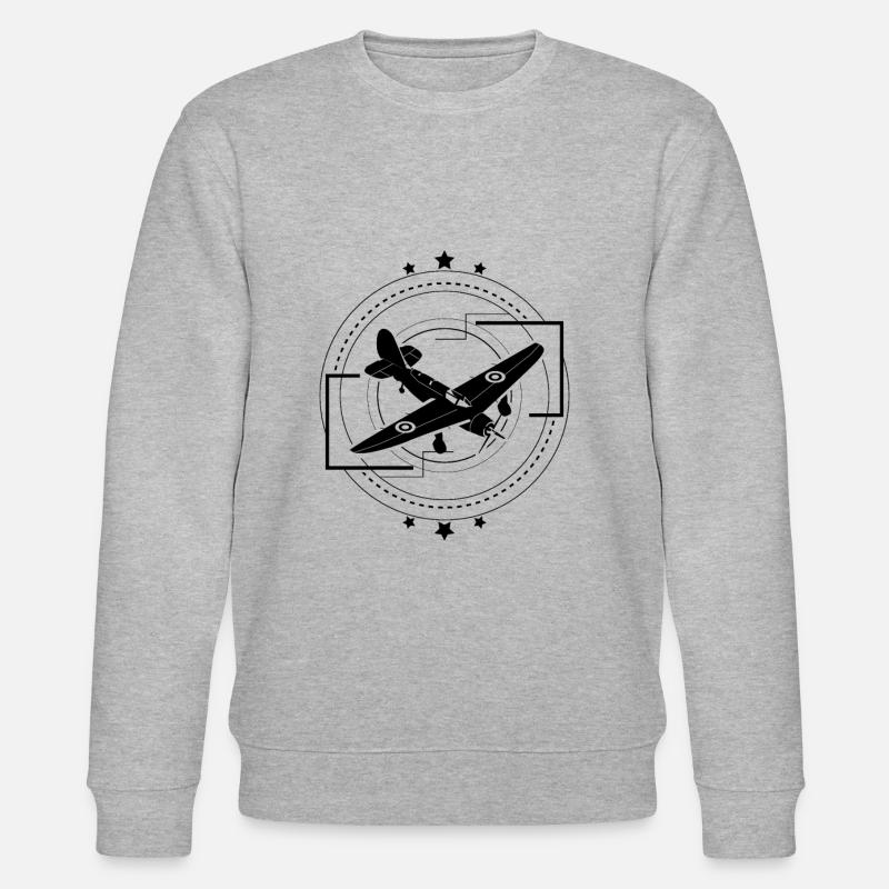Conception d'avions légers - Sweat bio CHANGER Stanley/Stella Unisexe - gris chiné