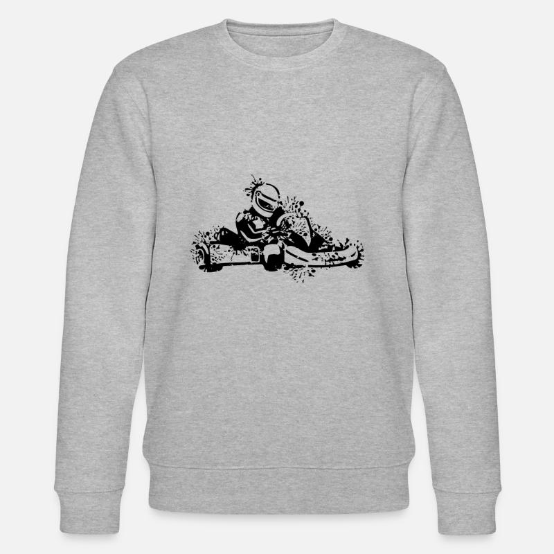 Conception de karting - Sweat bio CHANGER Stanley/Stella Unisexe - gris chiné