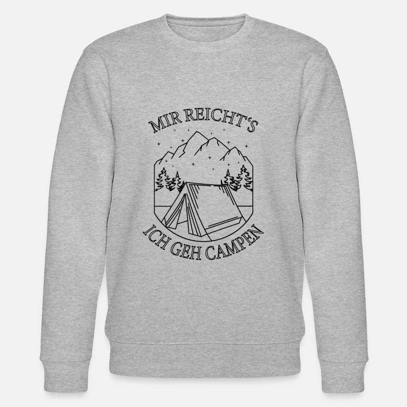 Campen Design - Stanley/Stella Unisex Bio-Sweatshirt CHANGER  - Grau meliert
