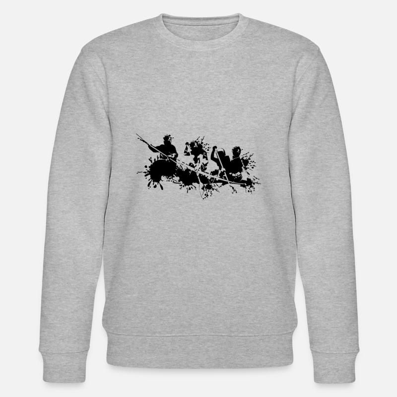 Rafting Design - Sweat bio CHANGER Stanley/Stella Unisexe - gris chiné