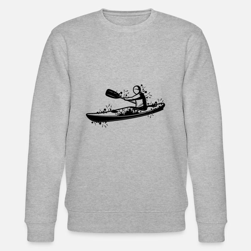 Kayak Design - Sweat bio CHANGER Stanley/Stella Unisexe - gris chiné