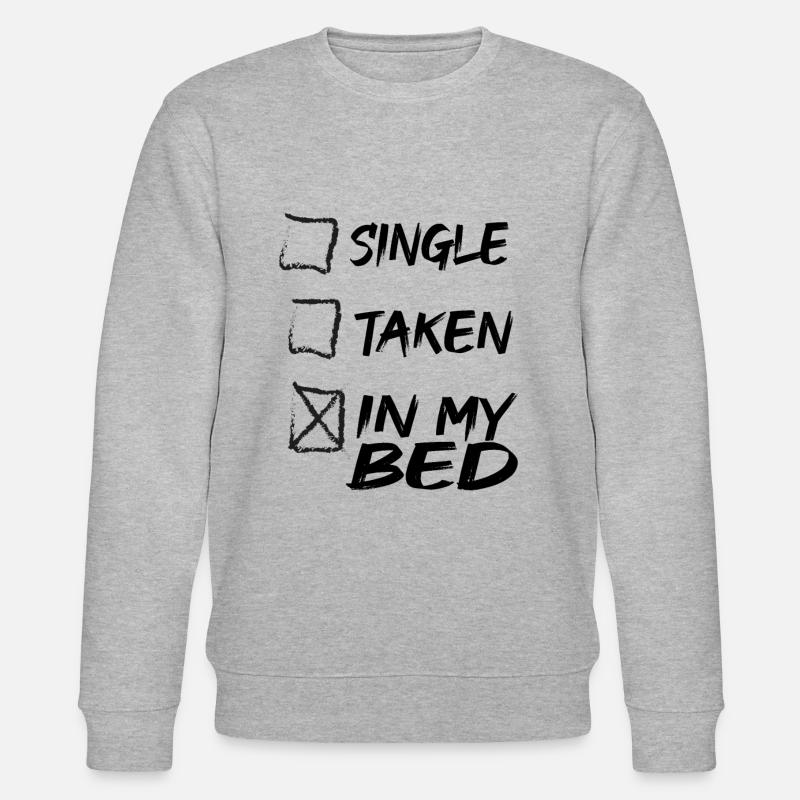 Dans mon lit - Sweat bio CHANGER Stanley/Stella Unisexe - gris chiné