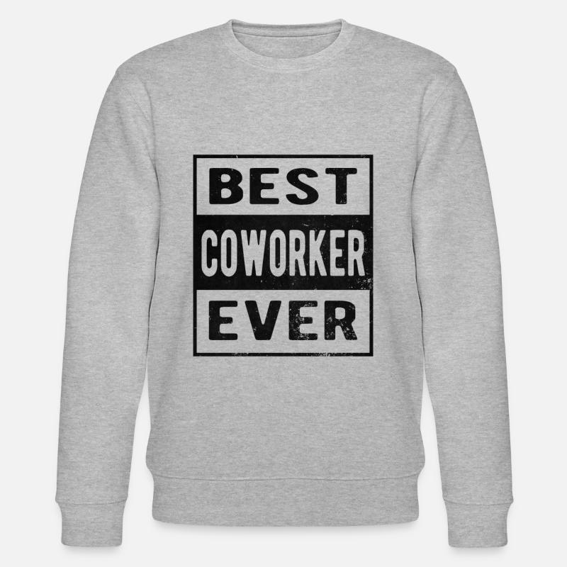 Bester Mitarbeiter - Stanley/Stella Unisex Bio-Sweatshirt CHANGER  - Grau meliert