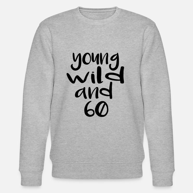 wild and 60 - Sweat bio CHANGER Stanley/Stella Unisexe - gris chiné