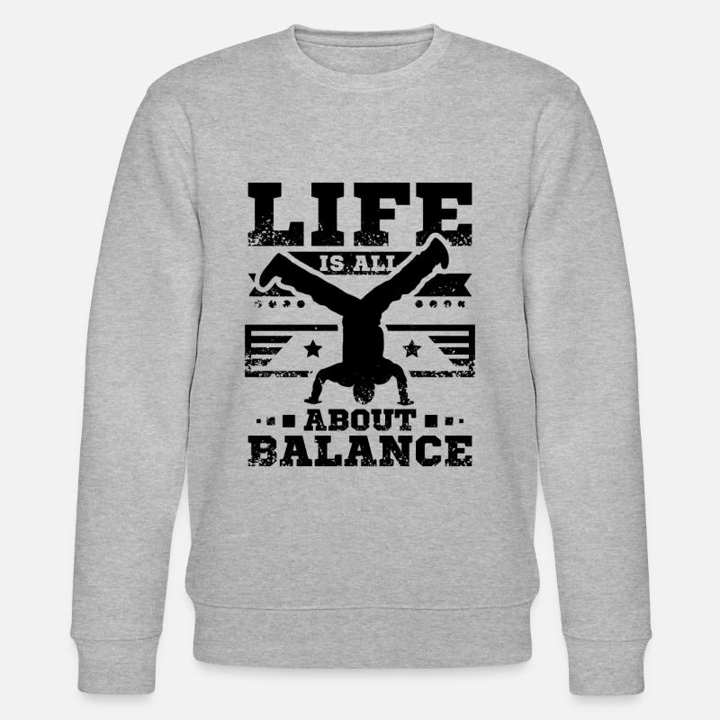 Breakdance - Sweat bio CHANGER Stanley/Stella Unisexe - gris chiné